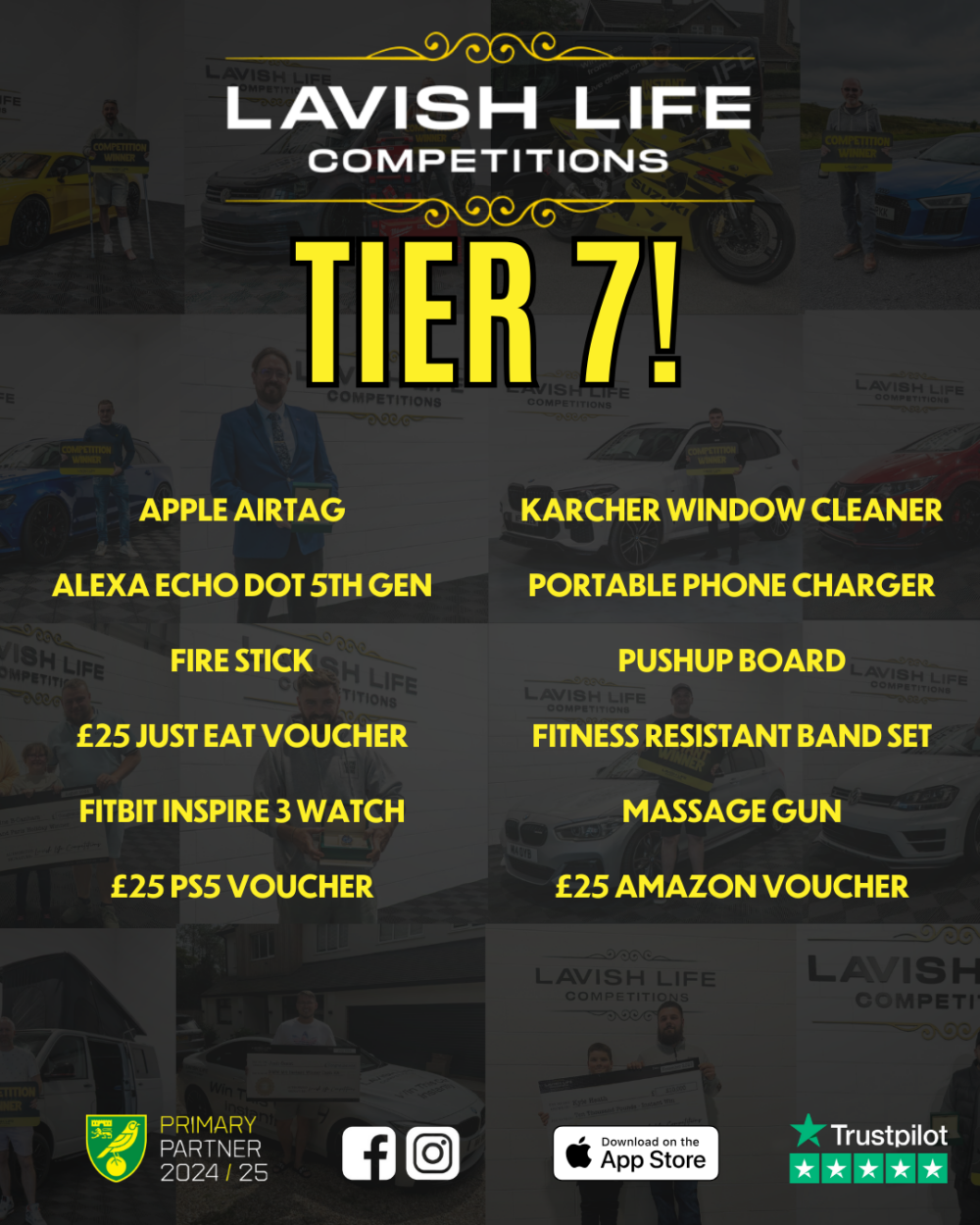 TIER COMP - CHOOSE YOUR OWN PRIZE + £1,000 END PRIZE! - Image 8