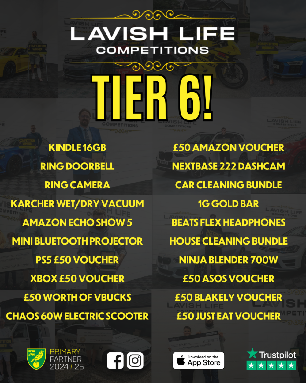 TIER COMP - CHOOSE YOUR OWN PRIZE + £1,000 END PRIZE! - Image 7