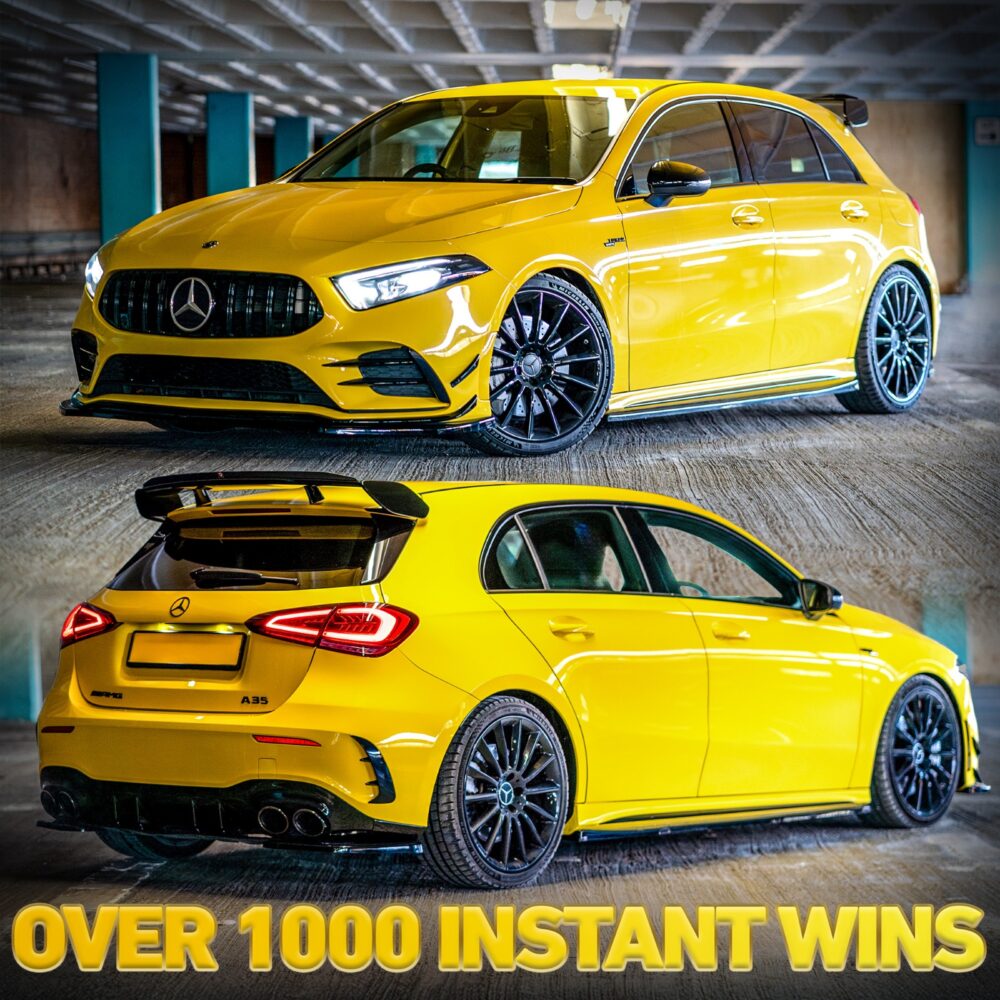 MERCEDES-BENZ A35 AMG OR £17K CASH + OVER 1000 INSTANT WINS!