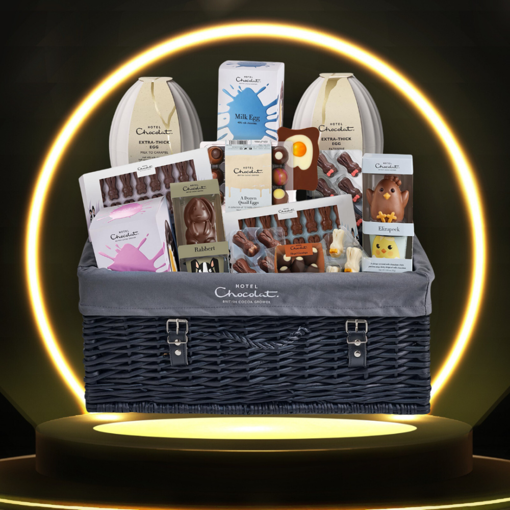 ABUNDANTLY EASTER HAMPER! HOTEL CHOCOLAT!