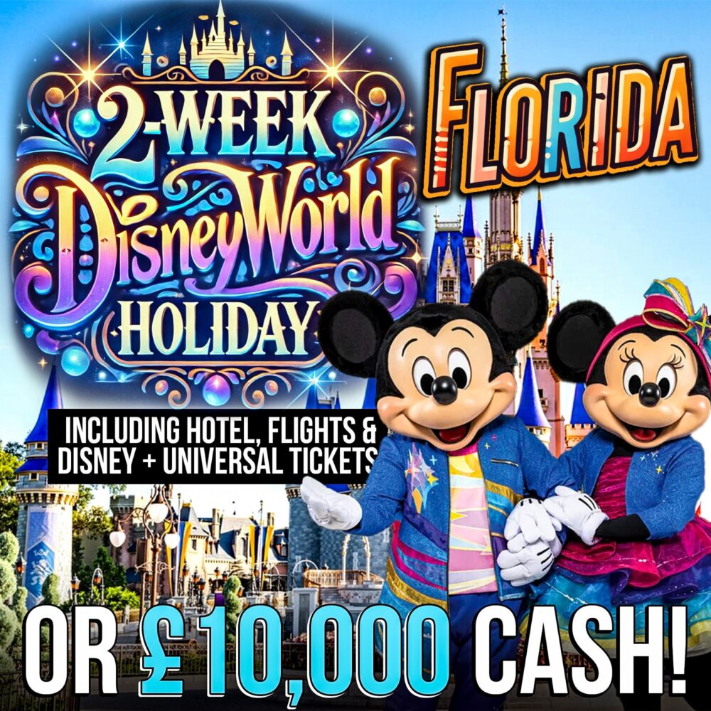 ORLANDO FLORIDA - DISNEY WORLD 2 WEEKS HOLIDAY INCL PARK TICKETS!