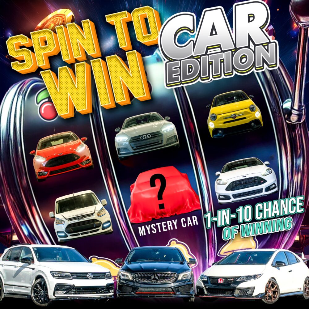 SPIN TO WIN CAR EDITION + £2,500 END PRIZE - 1 IN 10 ODDS!#2