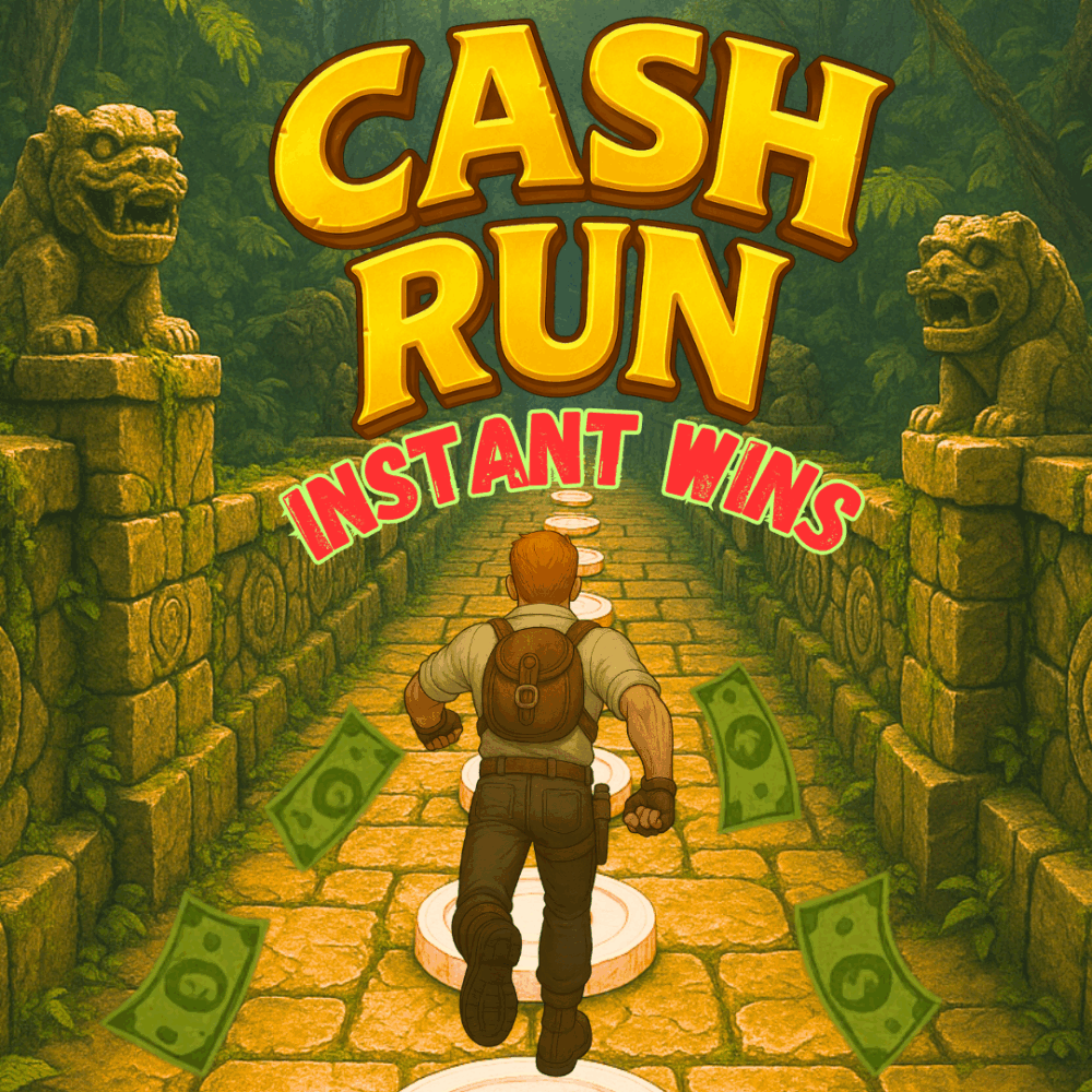 CASH RUN INSTANT WINS - WIN UP TO £1,000 INSTANTLY!#1