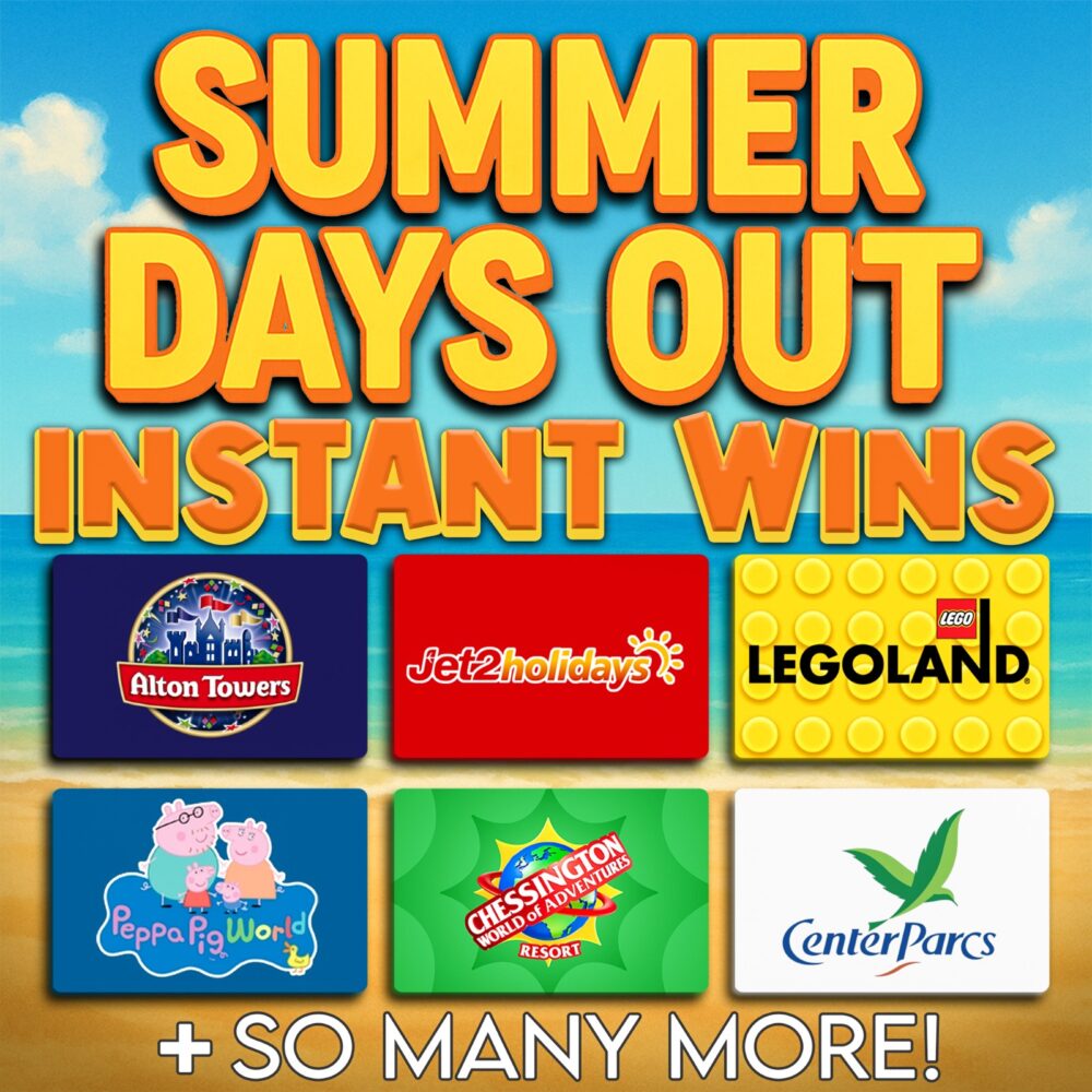 SUMMER DAYS OUT : TICKETS & VOUCHERS! £500 END PRIZE#1