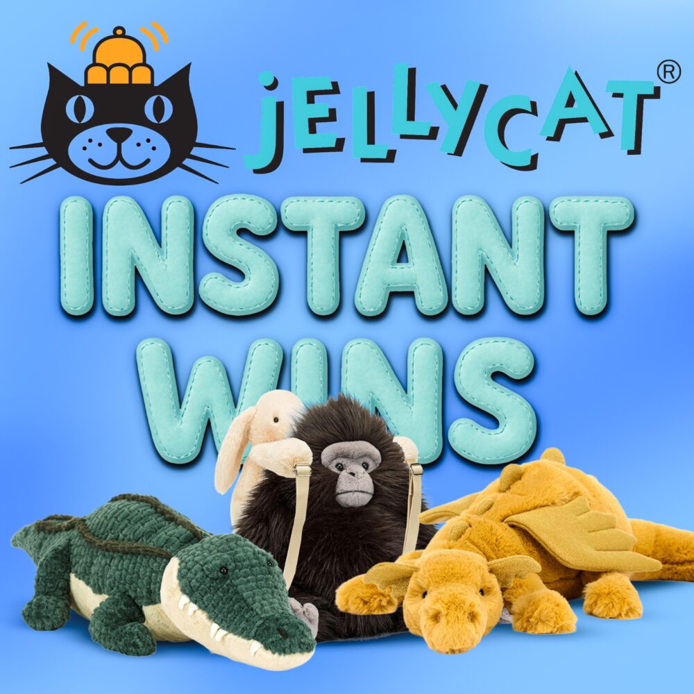 JELLYCAT INSTANT WINS + £500 END PRIZE!#3
