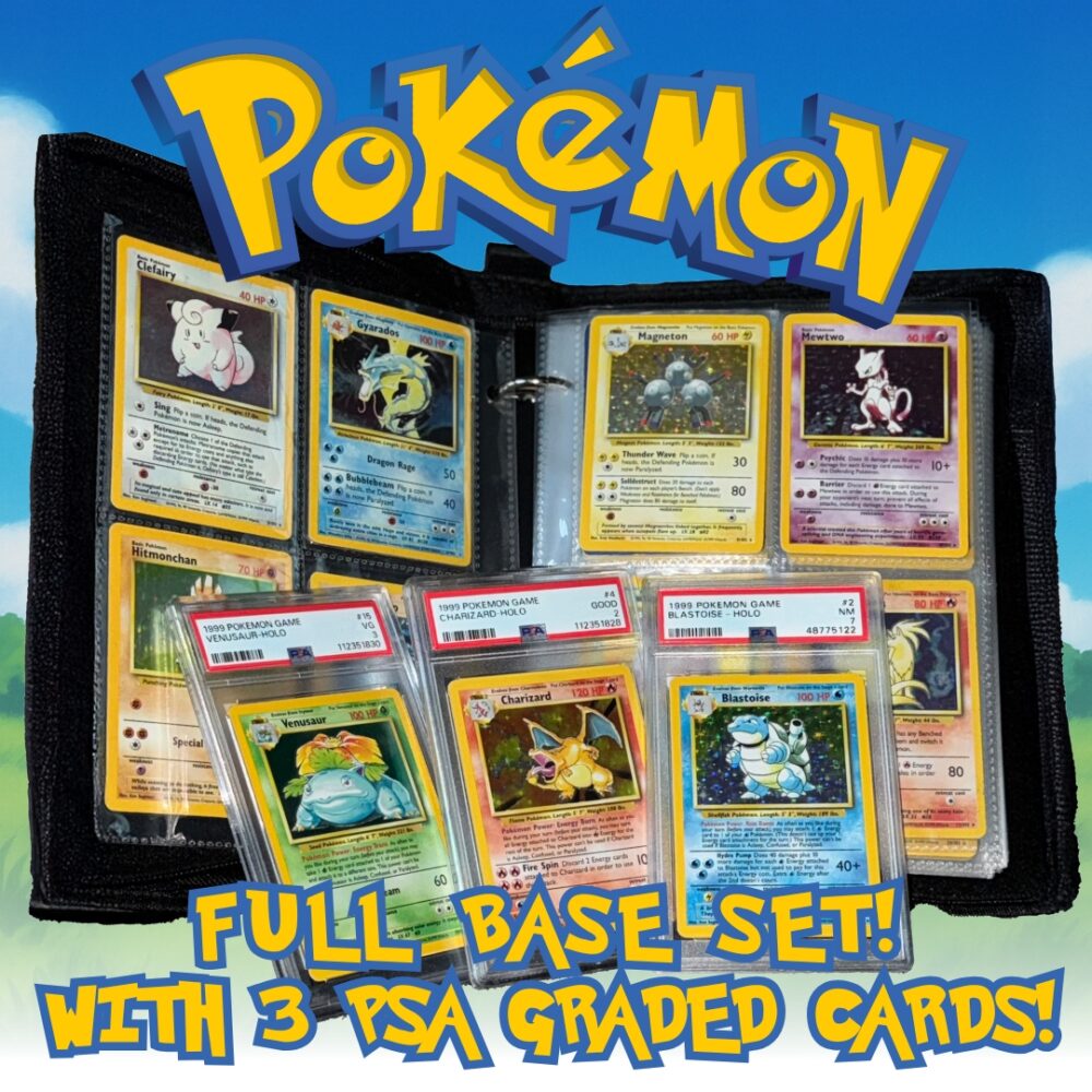 POKEMON 1999 FULL BASE SET!