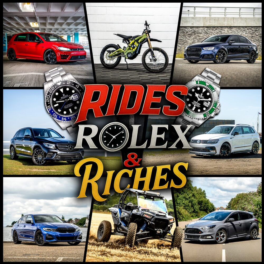 RIDES, ROLEX'S & RICHES INSTANT WINS + £2,500 END PRIZE!