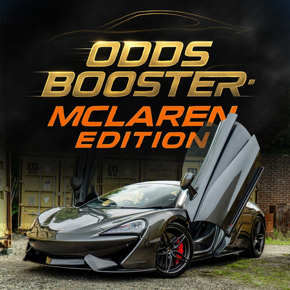 MCLAREN ODDS BOOSTER - WIN EXTRA TICKETS INSTANTLY!