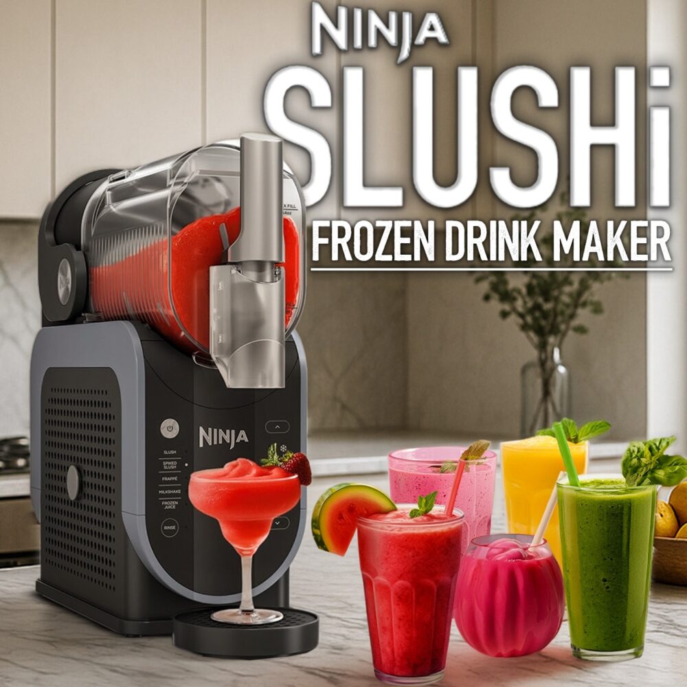 NINJA SLUSHI FROZEN DRINK MAKER!