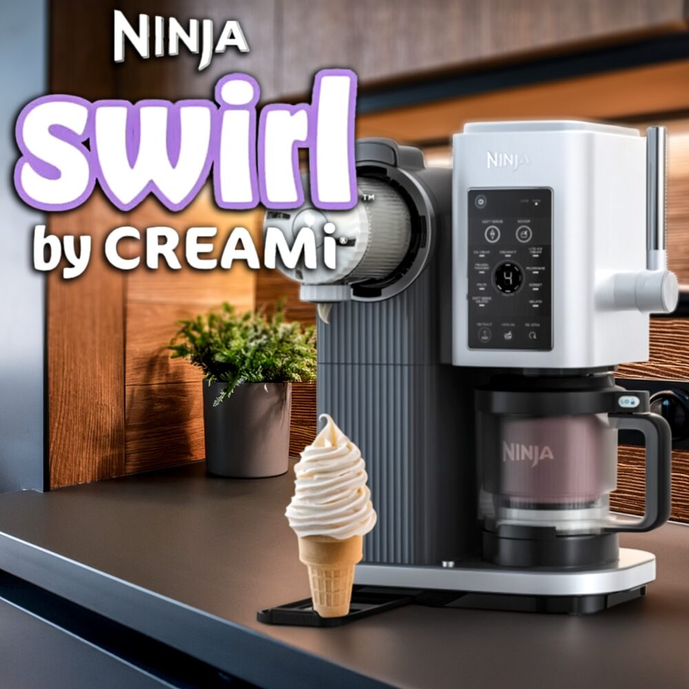 NINJA SWIRL - 13 IN 1 ICE CREAM MAKER!