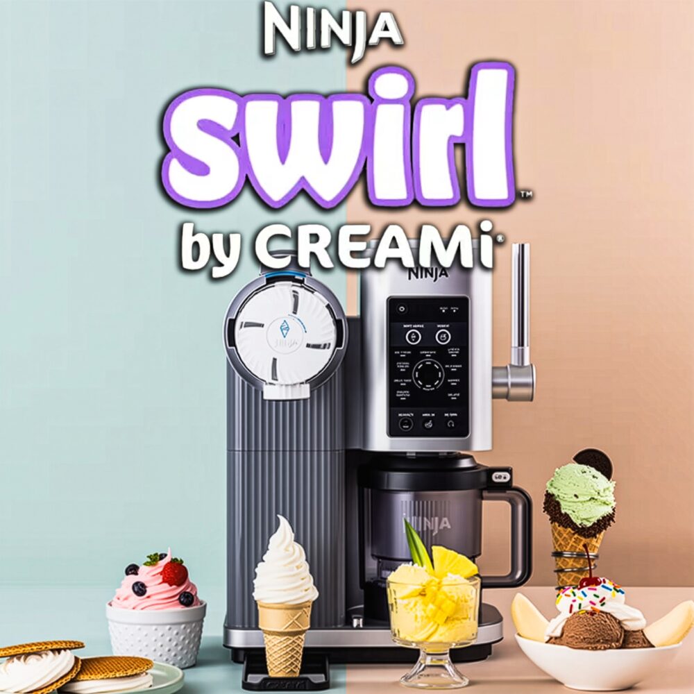 NINJA SWIRL - 13 IN 1 ICE CREAM MAKER! - Image 2