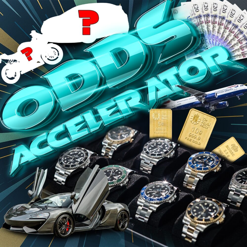 ODDS ACCELERATOR - WIN TICKETS INSTANTLY FOR ALL THE BIG COMPS + £500 END PRIZE!#3