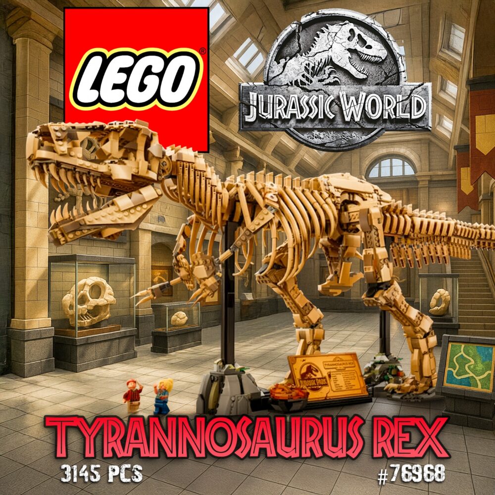 TYRANNOSAURUS REX LEGO SET!