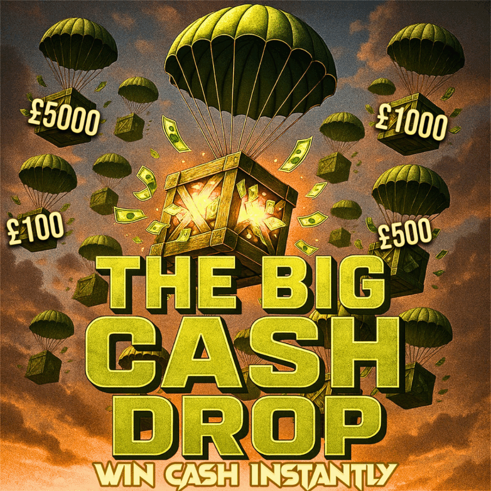 THE BIG CASH DROP INSTANT WINS : WIN UP TO £5000 INSTANTLY + £1K END PRIZE!#3