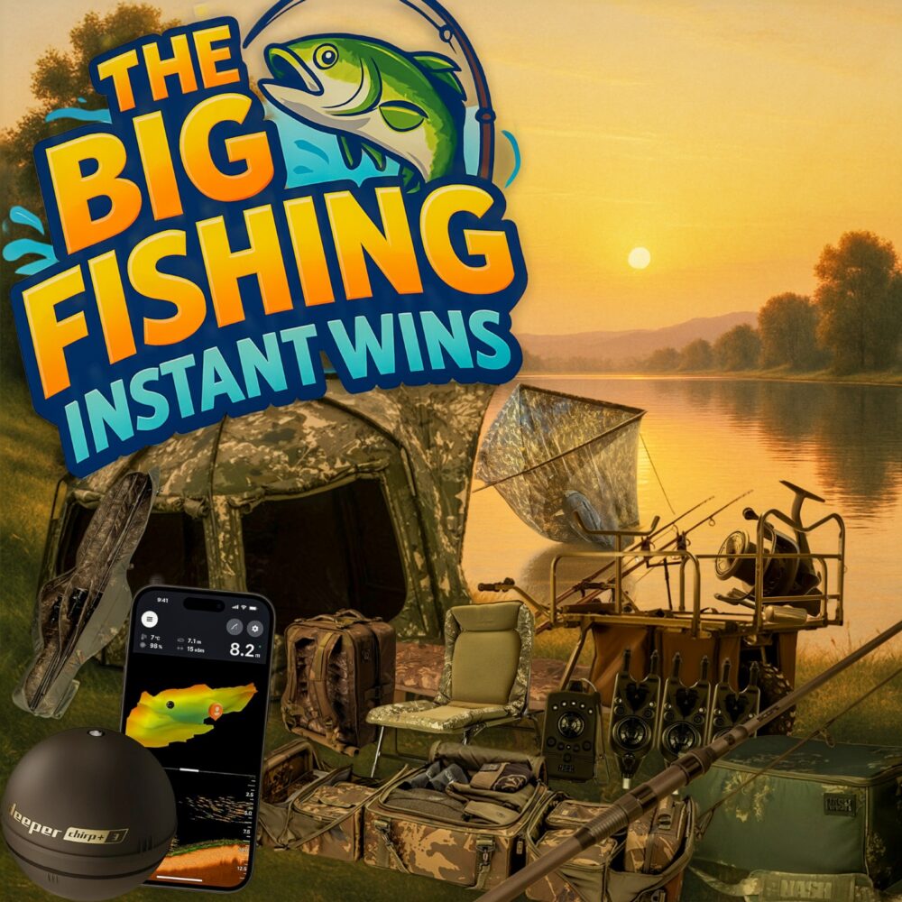 THE BIG FISHING NASH INSTANT WINS + £500 END PRIZE!