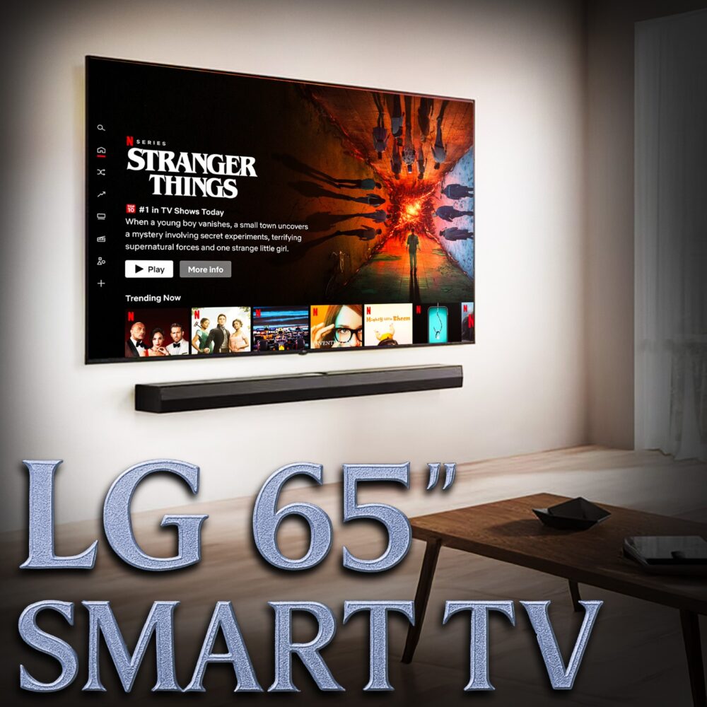LG 65' 4K HDR TV!