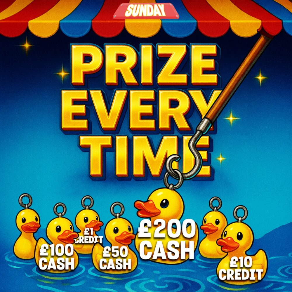 PRIZE EVERYTIME DAILY EDITION! *SUNDAY*