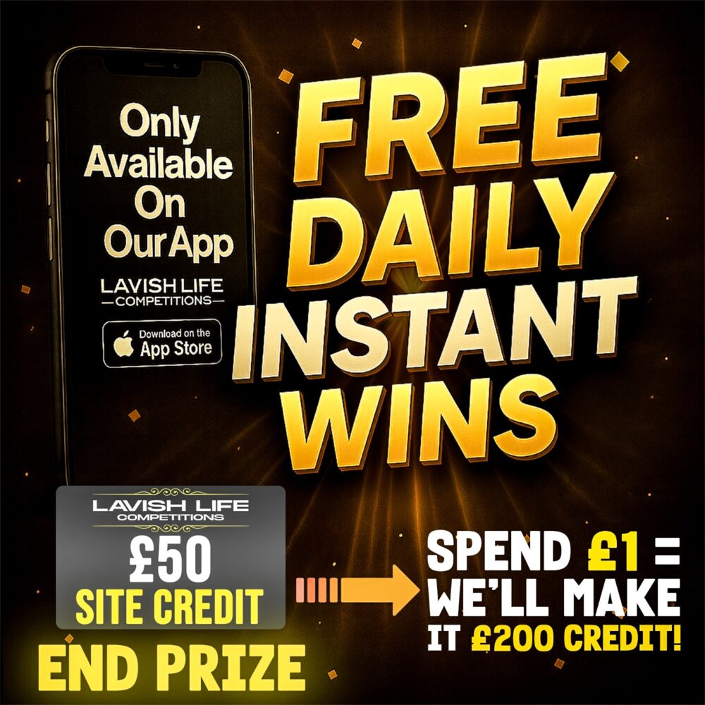 FREE DAILY INSTANT WIN COMP! WIN CASH & CREDIT FOR FREE!#4