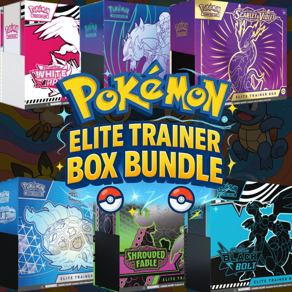 POKEMON ELITE TRAINER BOX MEGA BUNDLE!