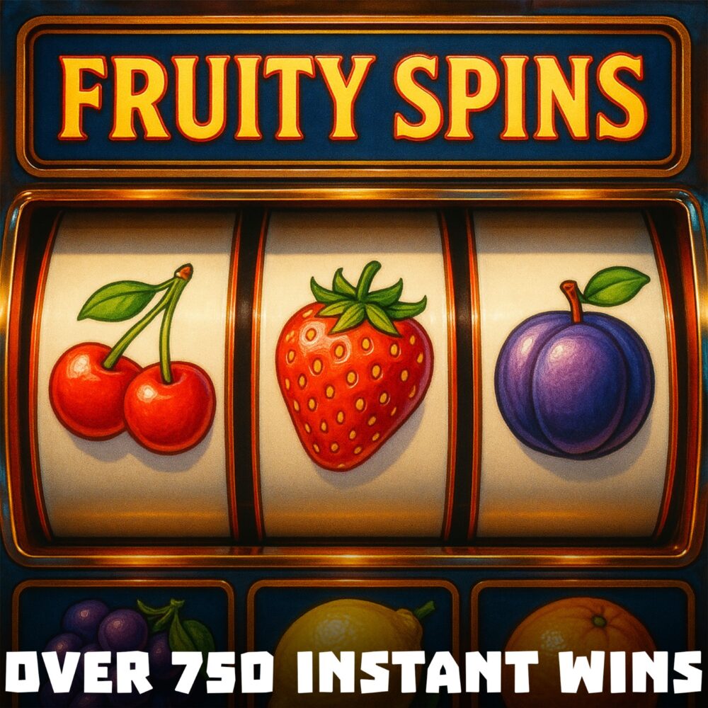 FRUITY SPINS - WIN UP TO £1,000 INSTANTLY!#1