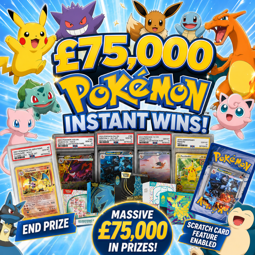 £75,000 POKEMON INSTANT WINS!#3