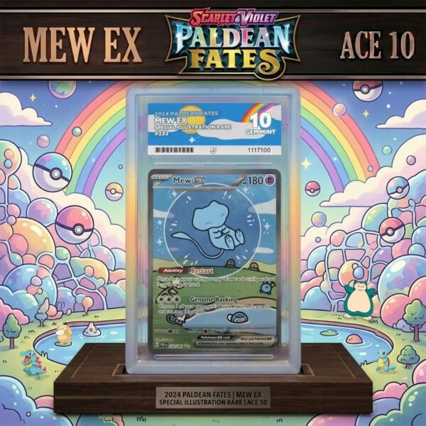 BUBBLE MEW EX ACE 10 CARD!