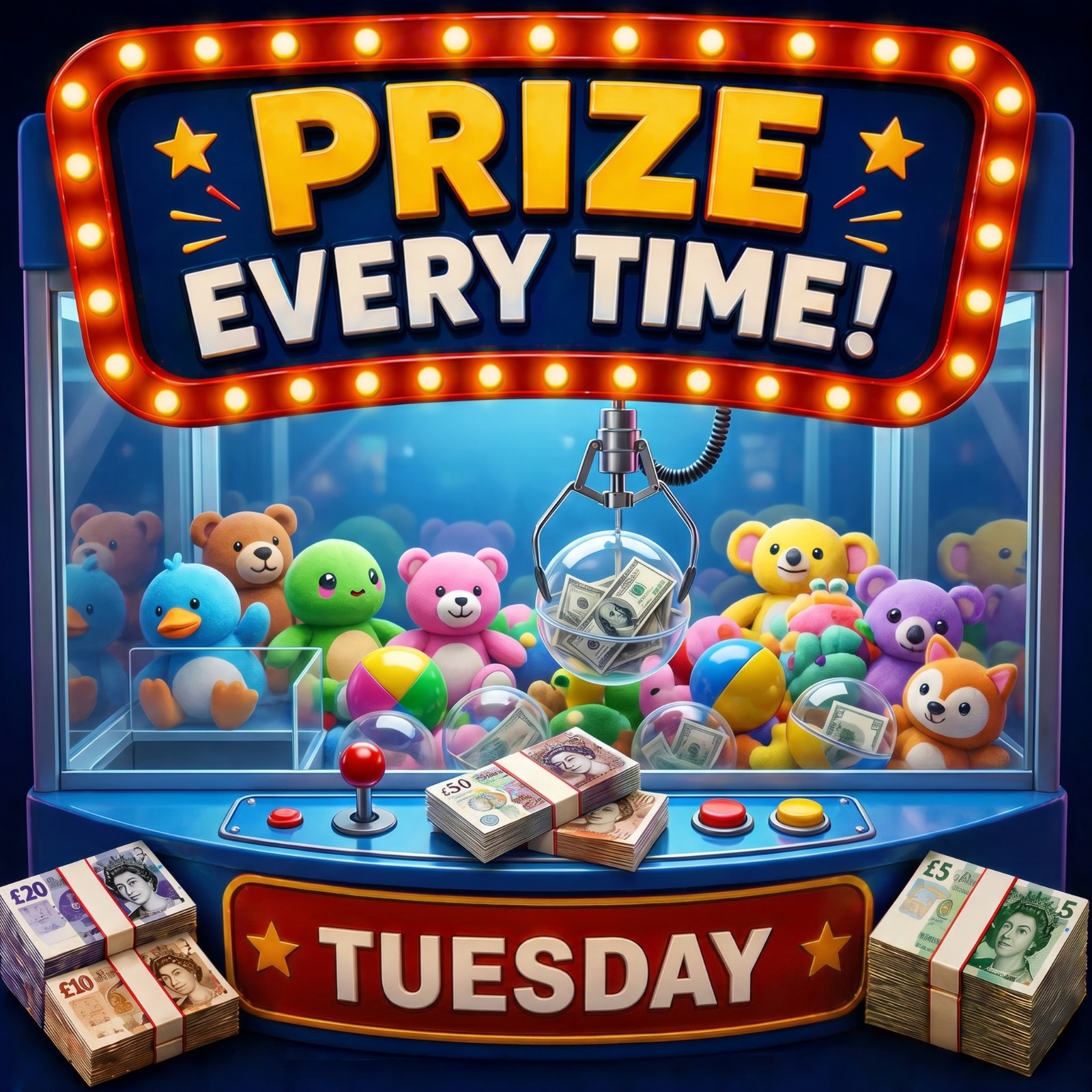 MORE PRIZES ADDED : PRIZE EVERYTIME DAILY EDITION! *TUESDAY 23.06.26*