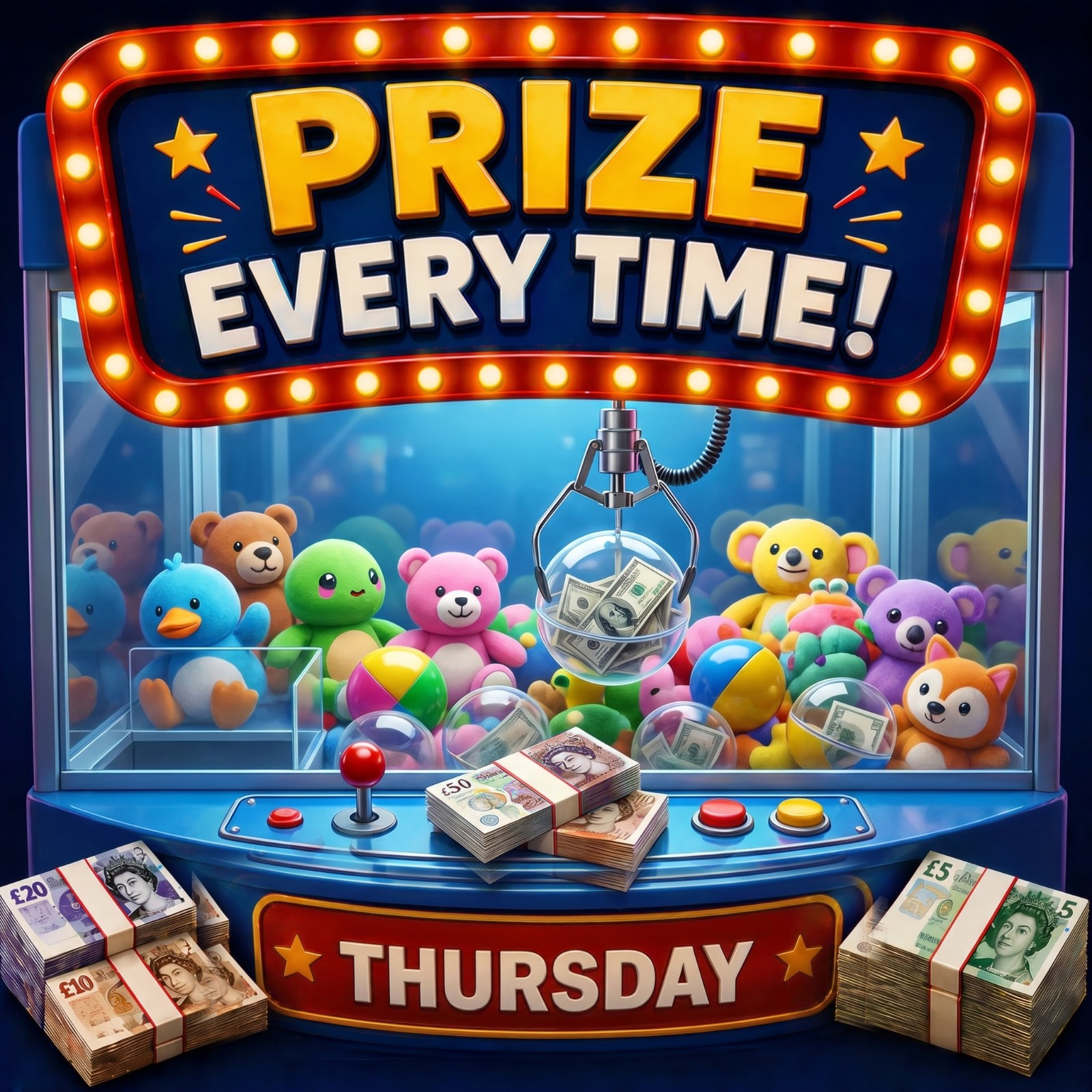 MORE PRIZES ADDED : PRIZE EVERYTIME DAILY EDITION! *THURSDAY 25.06.26*