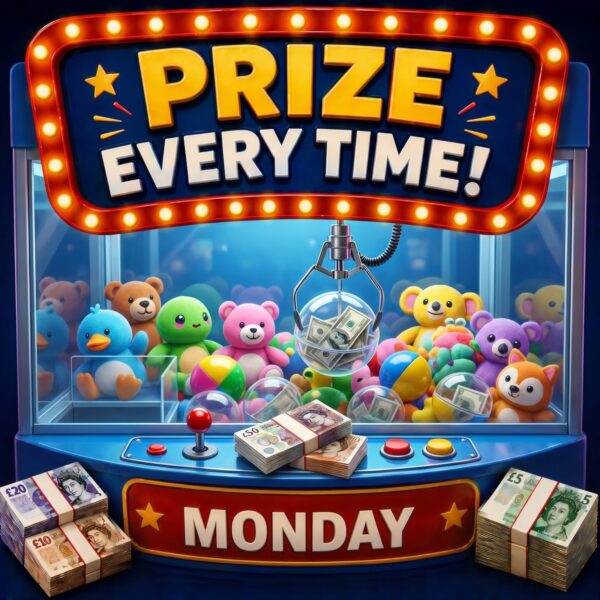 MORE PRIZES ADDED : PRIZE EVERYTIME DAILY EDITION! *MONDAY 15.06.26*