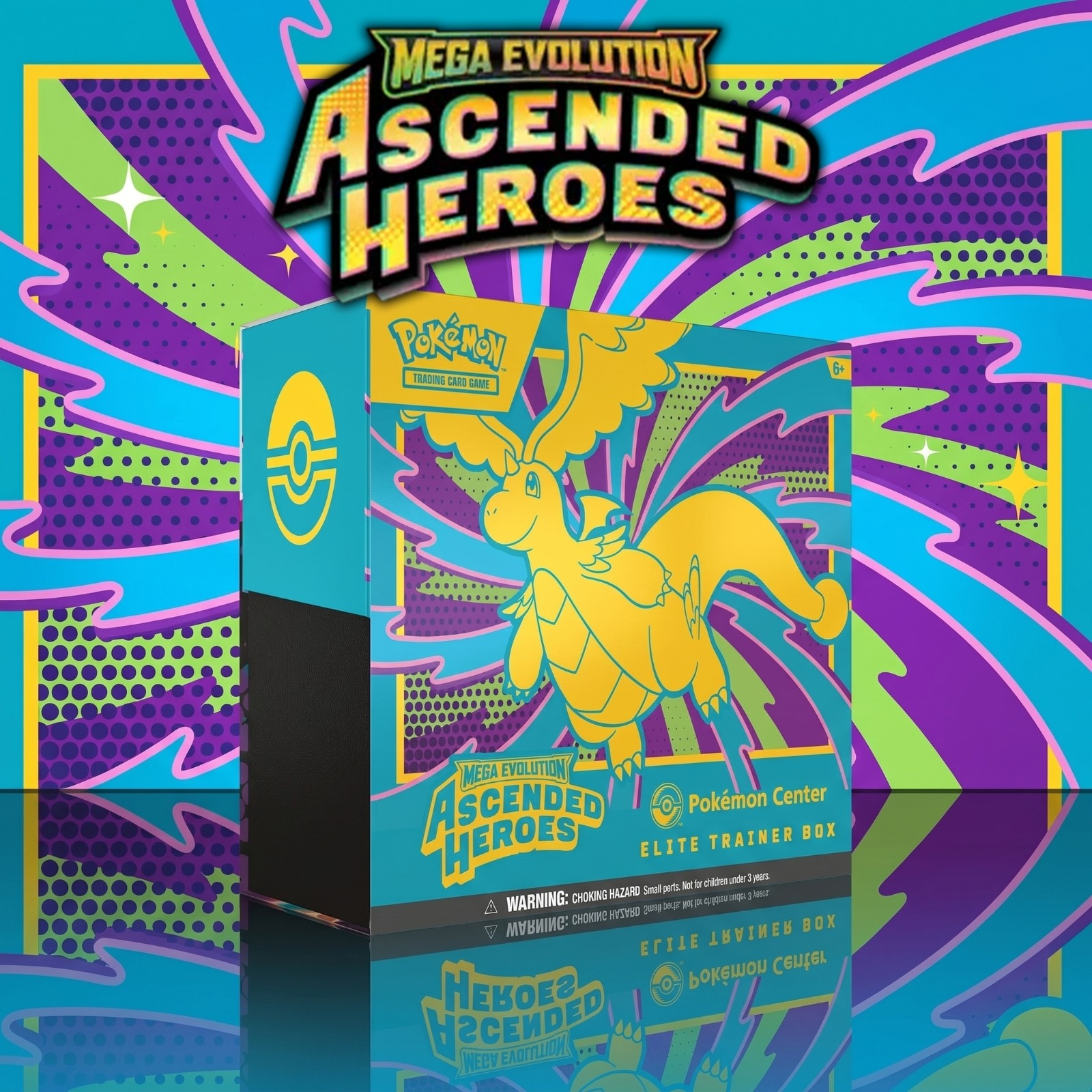 ASCENDED HEROES POKEMON CENTER ELITE TRAINER BOX!
