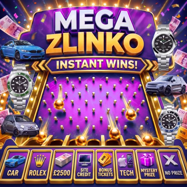 MEGA ZLINKO INSTANTS – CARS, ROLEXES, CASH, GOLD, TECH & MORE!