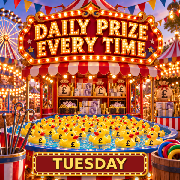 NEW : PRIZE EVERYTIME DAILY EDITION! *TUESDAY 15.09.26*